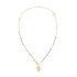Gold Rainbow Chain Connector Necklace